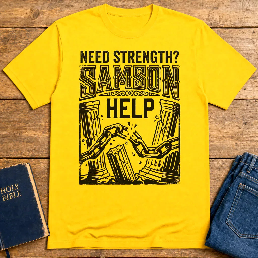 Samson Strength T-Shirt - Daisy