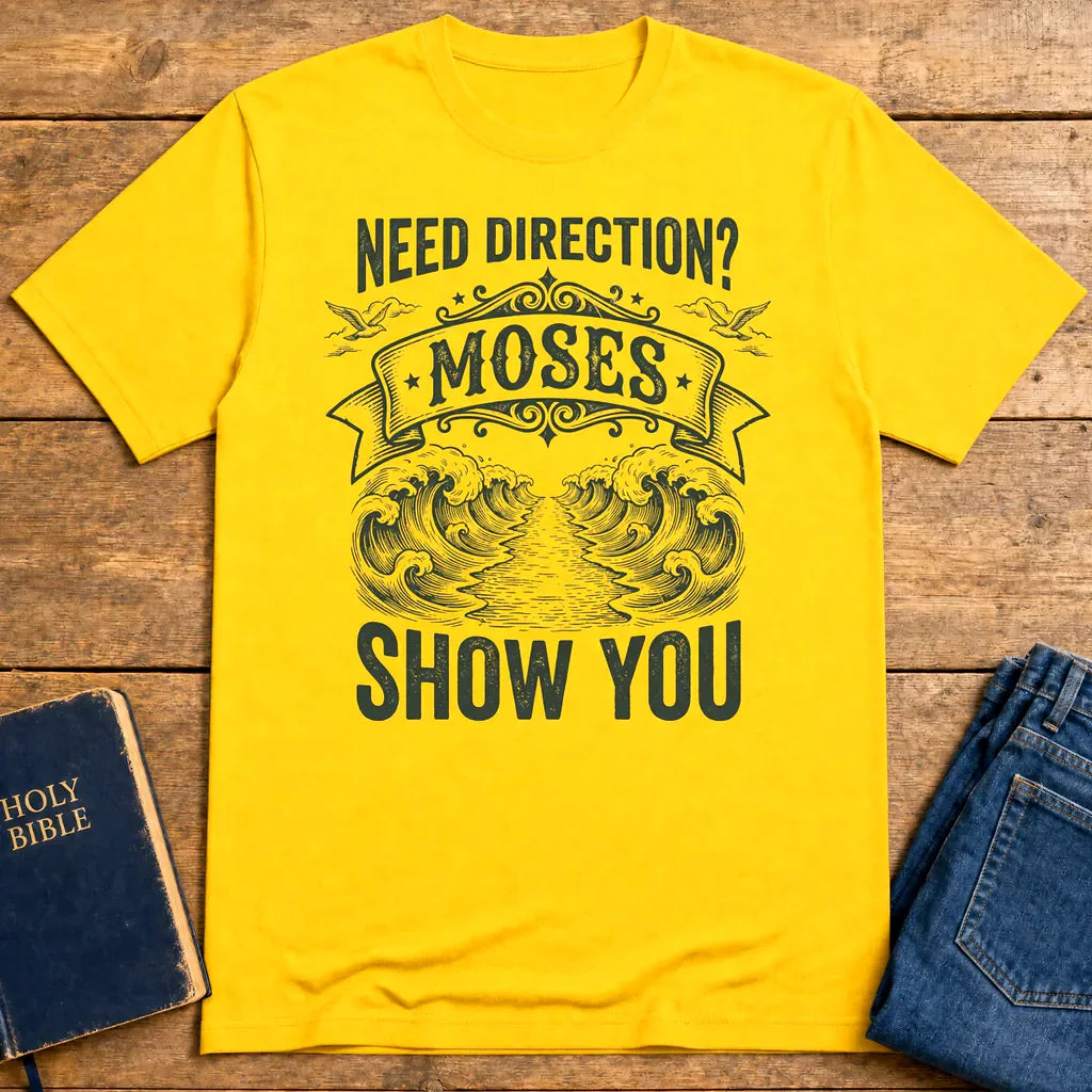 Let Moses Show You T-Shirt - Daisy