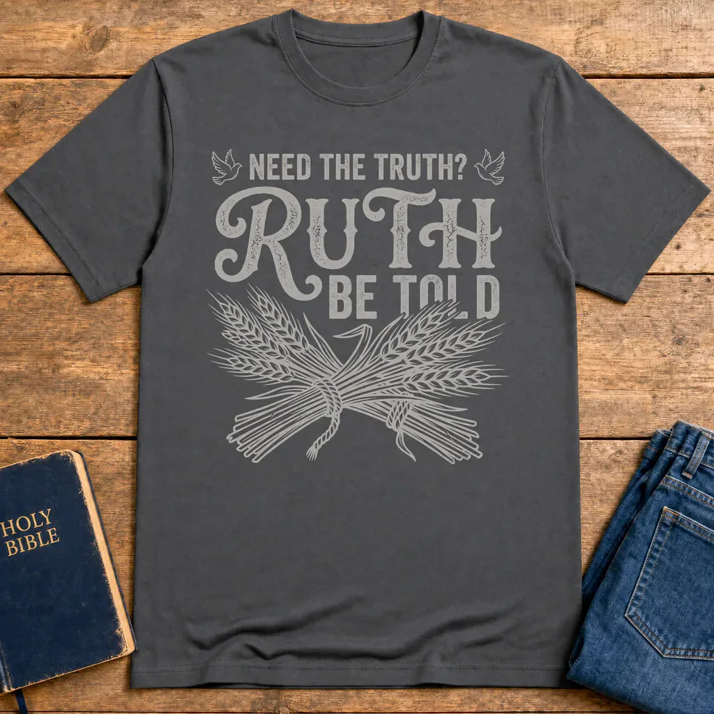 Ruth Be Told T-Shirt - Charcoal