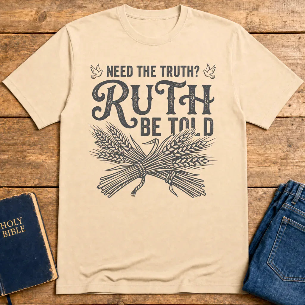 Ruth Be Told T-Shirt - Natural