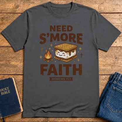 Need S'more Faith T-Shirt - Charcoal