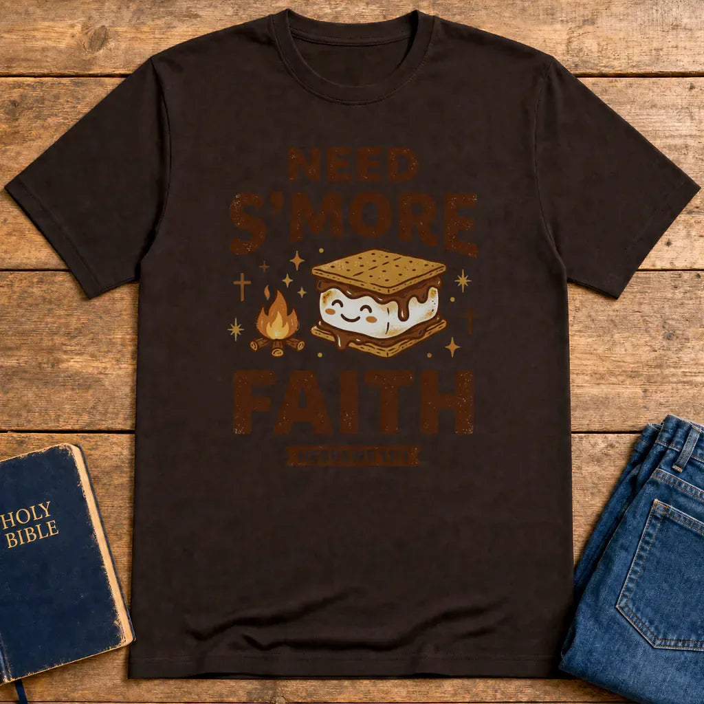 Need S'more Faith T-Shirt - Dark Chocolate