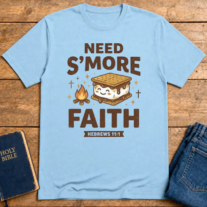 Need S'more Faith T-Shirt - Light Blue