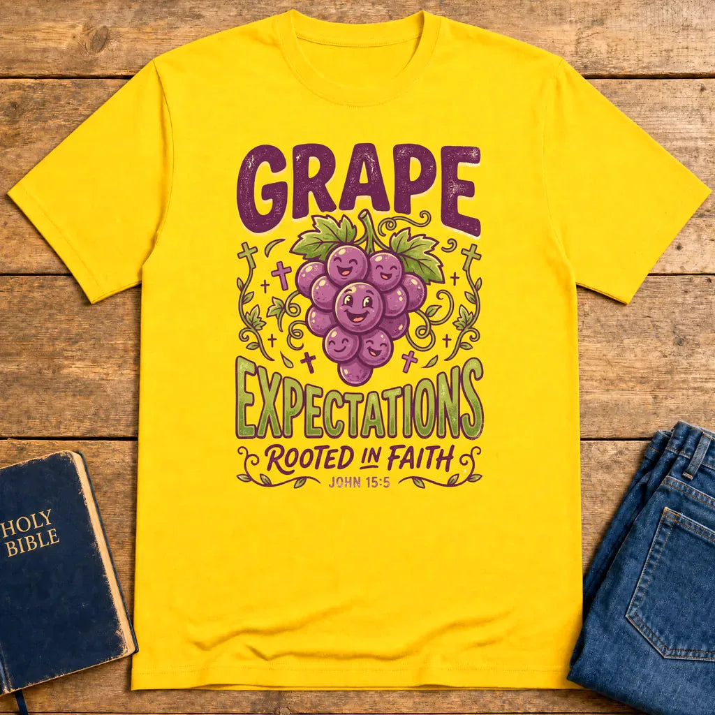 Grape Expectations T-Shirt - Daisy