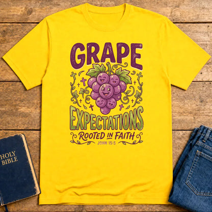 Grape Expectations T-Shirt - Daisy