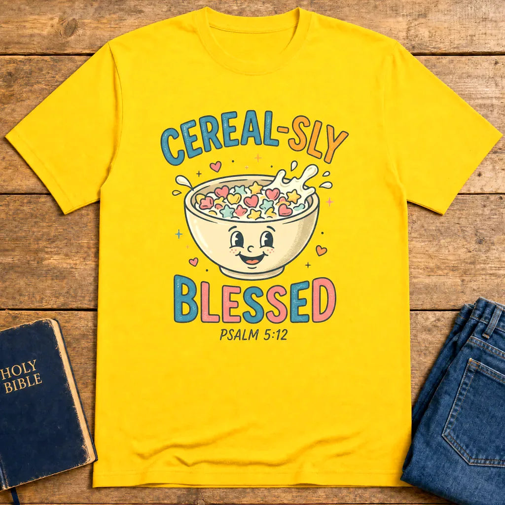 Cereal-sly Blessed T-Shirt - Daisy