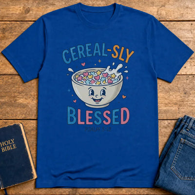 Cereal-sly Blessed T-Shirt - Royal