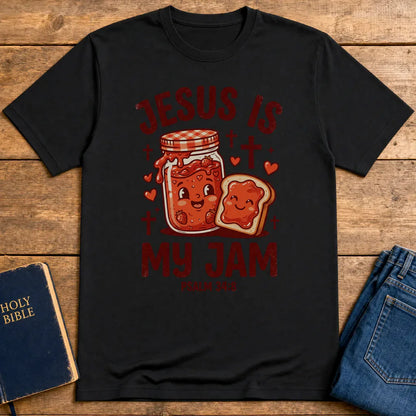 Jesus Is My Jam T-Shirt - Black