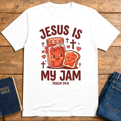 Jesus Is My Jam T-Shirt - White