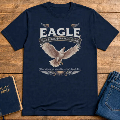 Soar Like Eagles T-Shirt - Navy
