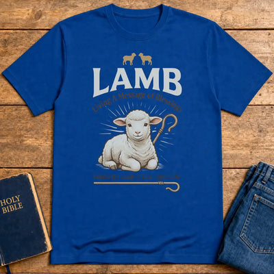 Lamb of Blessings T-Shirt - Royal