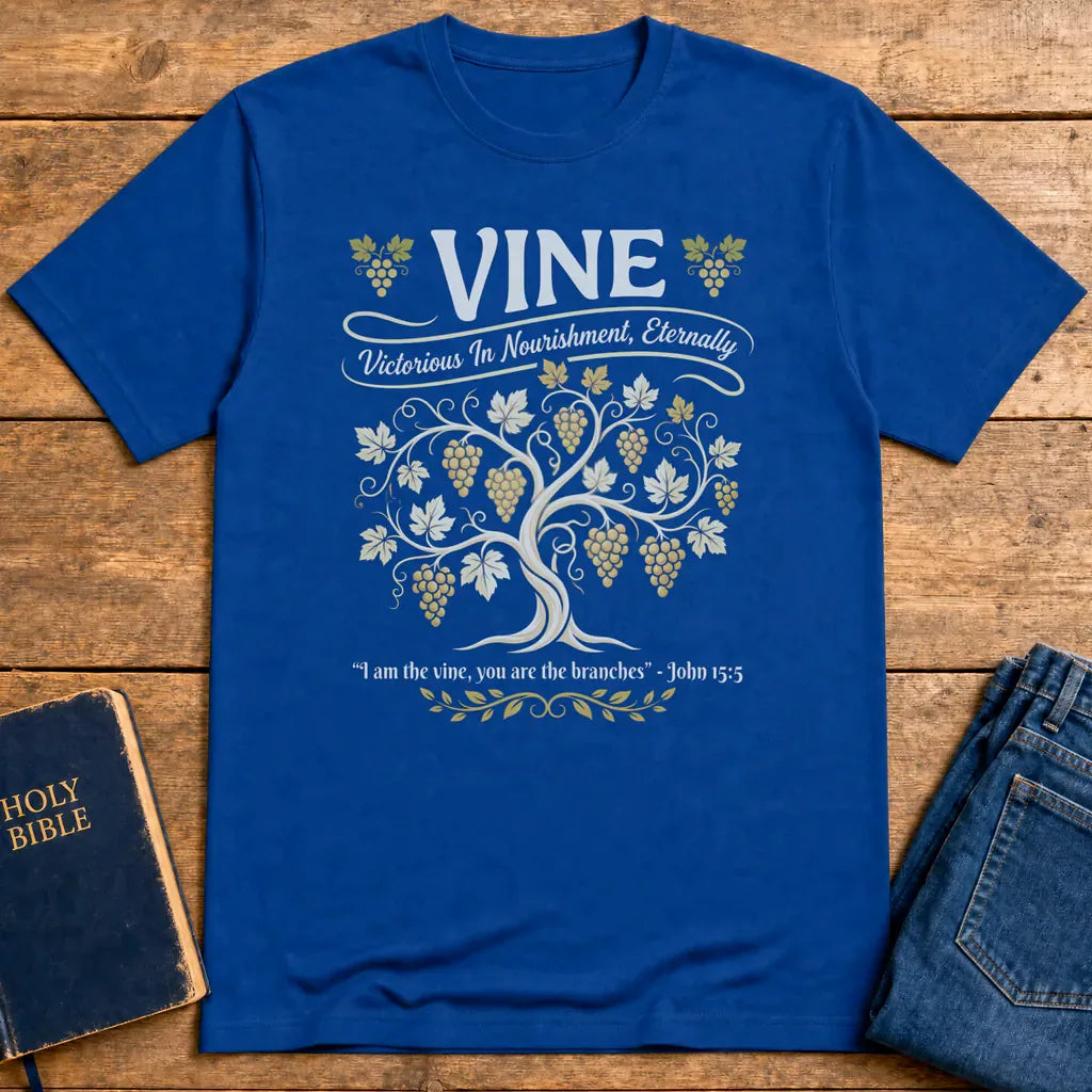 Vine of Life T-Shirt - Royal