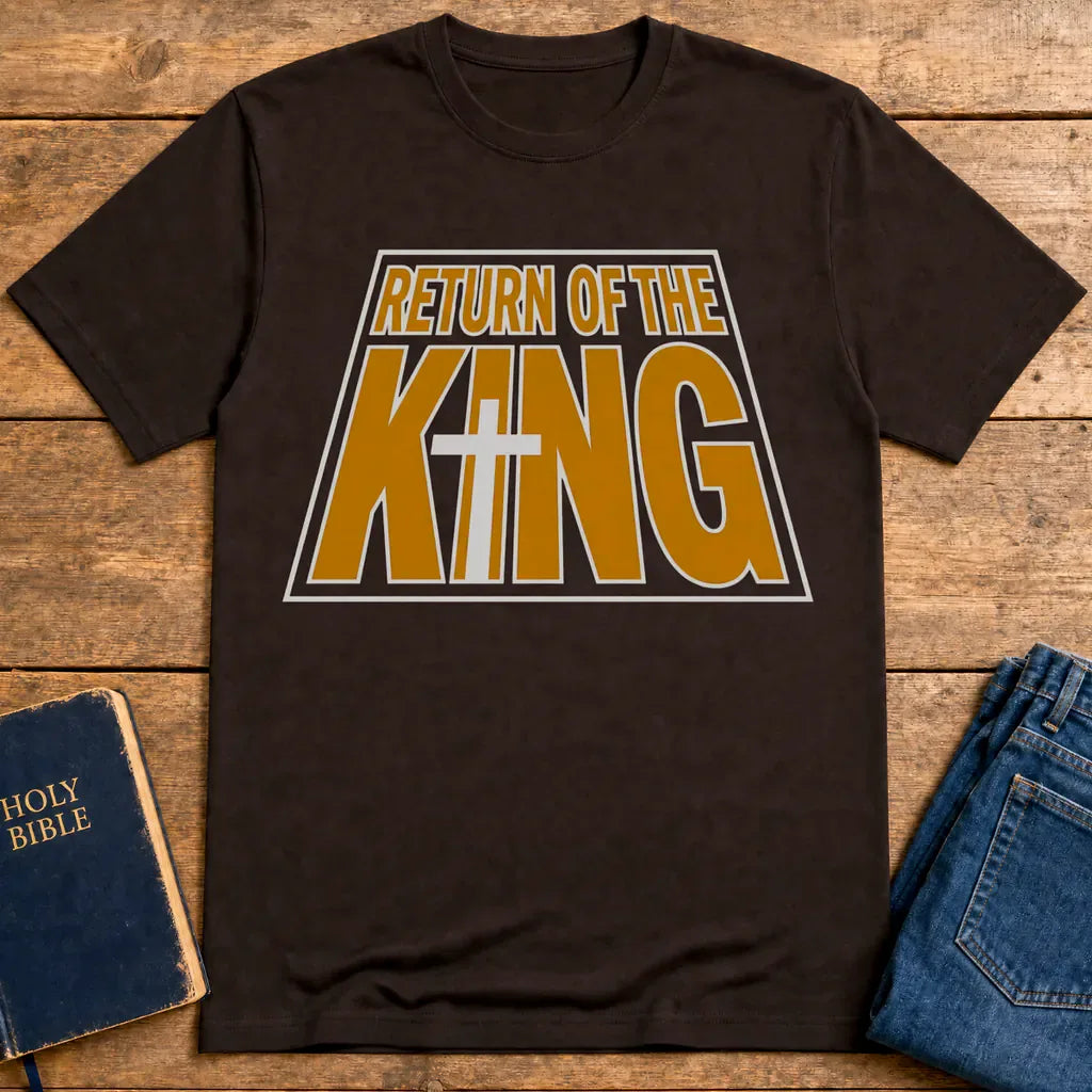 Return of the King T-Shirt - Dark Chocolate