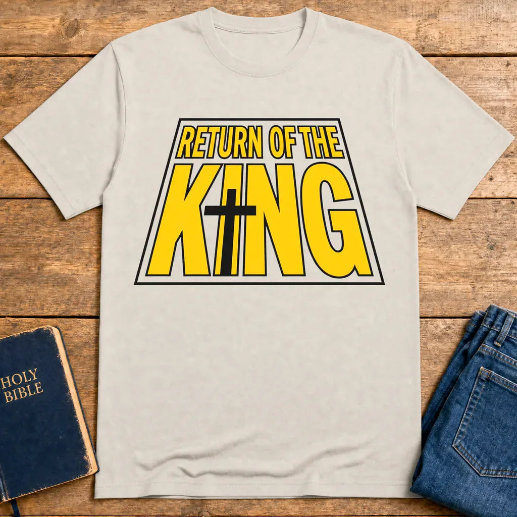 Return of the King T-Shirt - Ice Grey