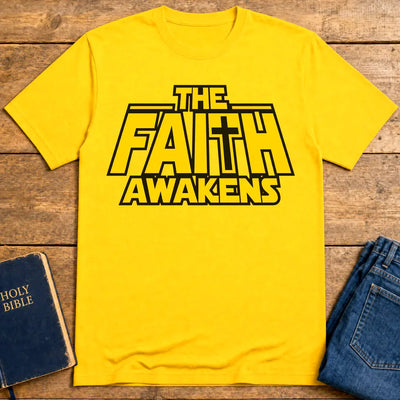 The Faith Awakens T-Shirt - Daisy