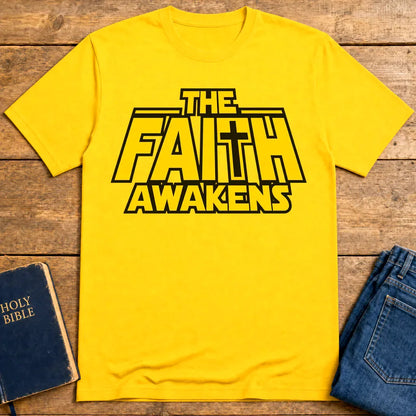 The Faith Awakens T-Shirt - Daisy