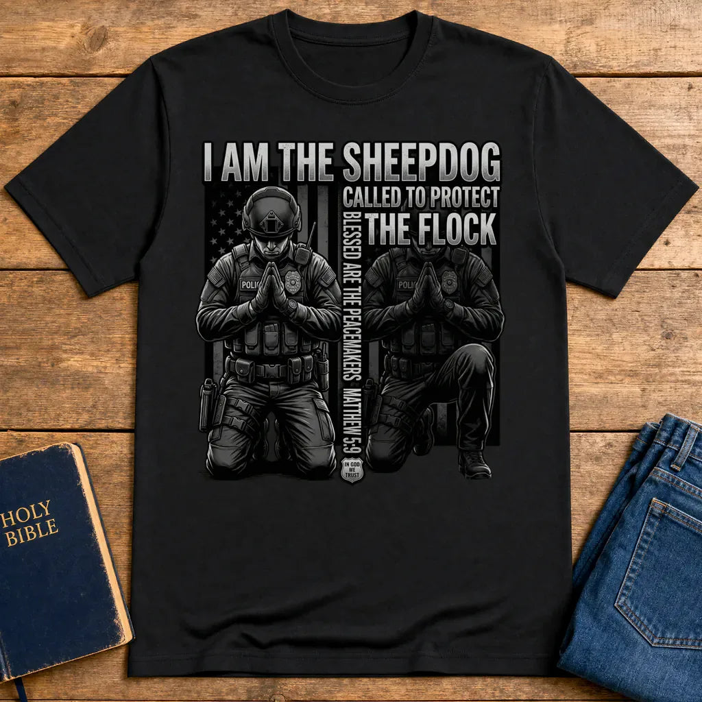 Sheepdog Protector T-Shirt - Black