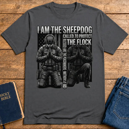Sheepdog Protector T-Shirt - Charcoal