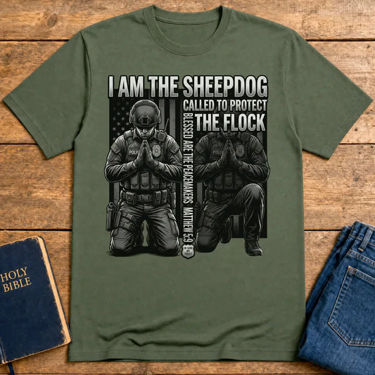 Sheepdog Protector T-Shirt - Military Green