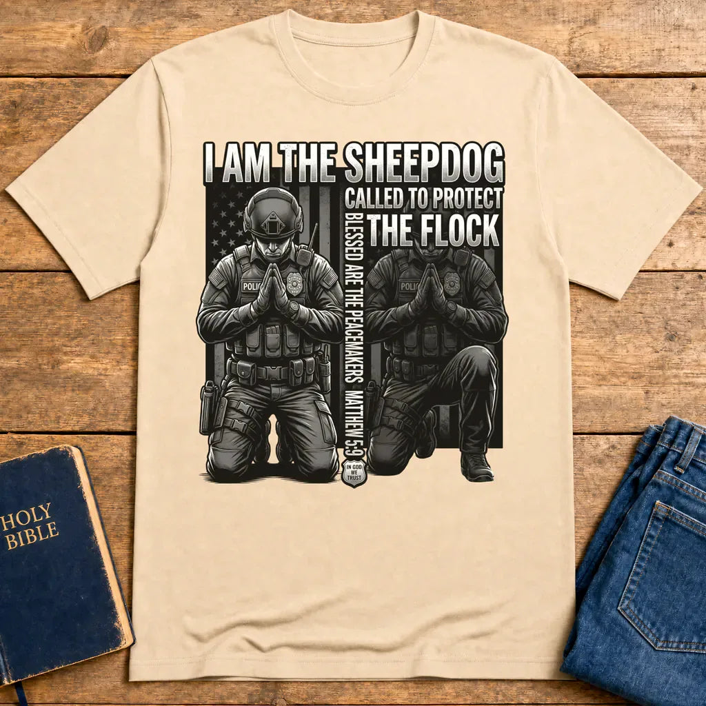 Sheepdog Protector T-Shirt - Natural