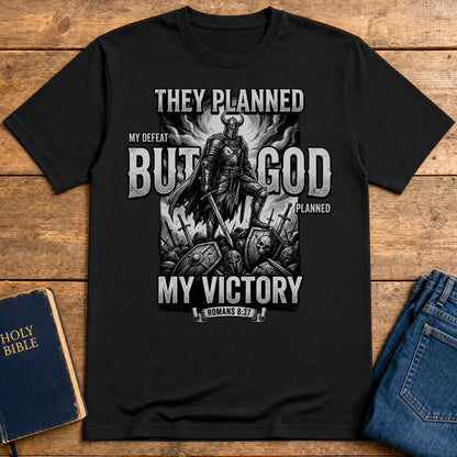 But God My Victory T-Shirt - Black