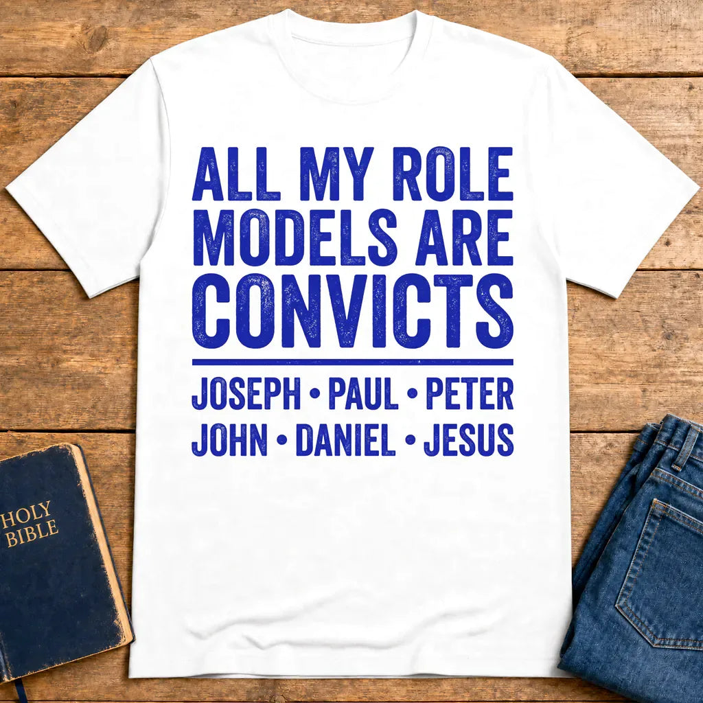 Role Model Convicts T-Shirt - White