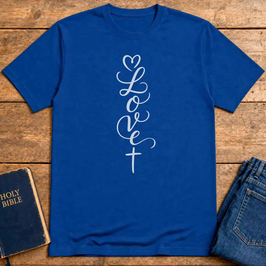 Loved in Christ T-Shirt - Royal