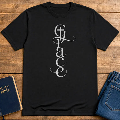 By Grace of God T-Shirt - Black