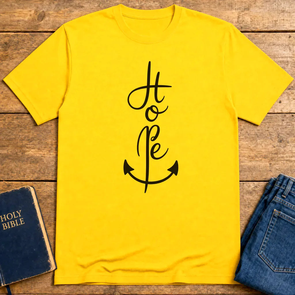 Anchor of Hope T-Shirt - Daisy