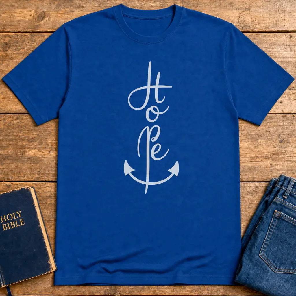 Anchor of Hope T-Shirt - Royal