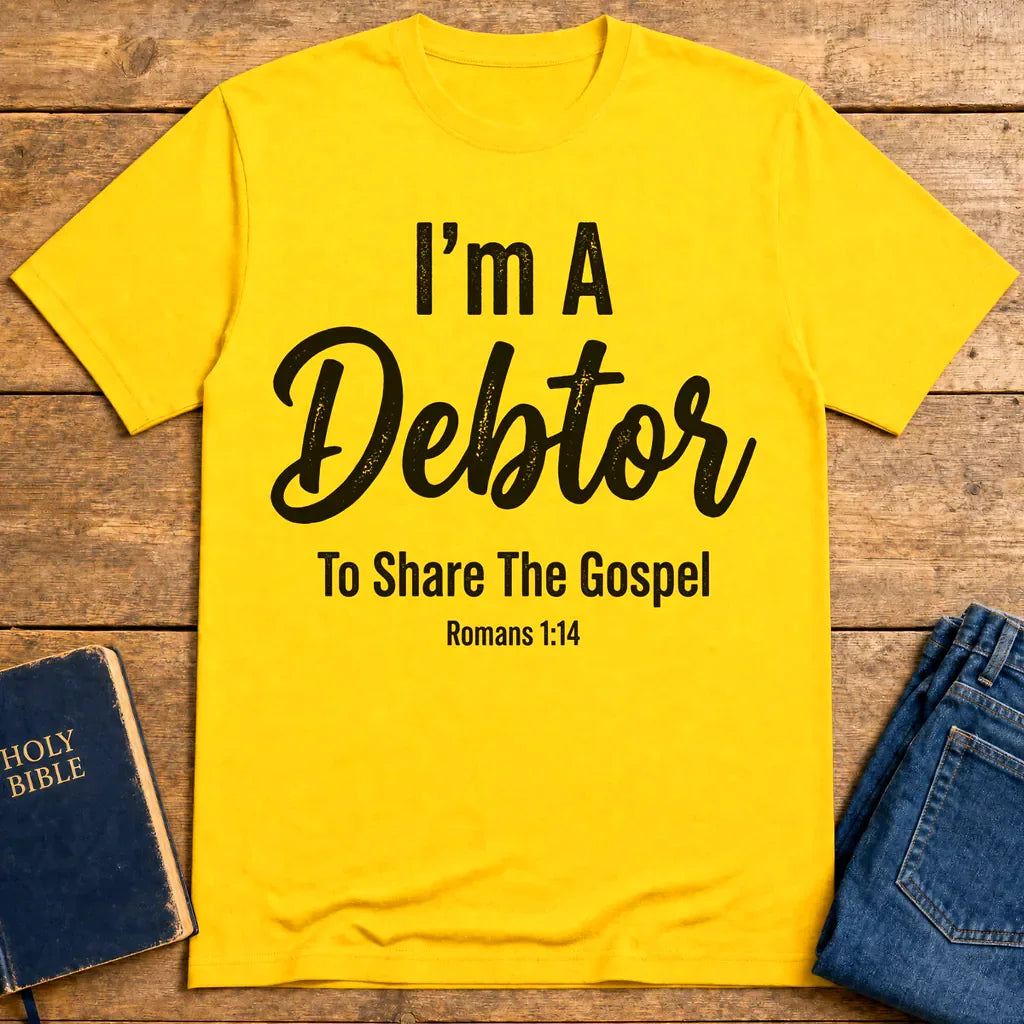 Gospel Debtor T-Shirt - Daisy