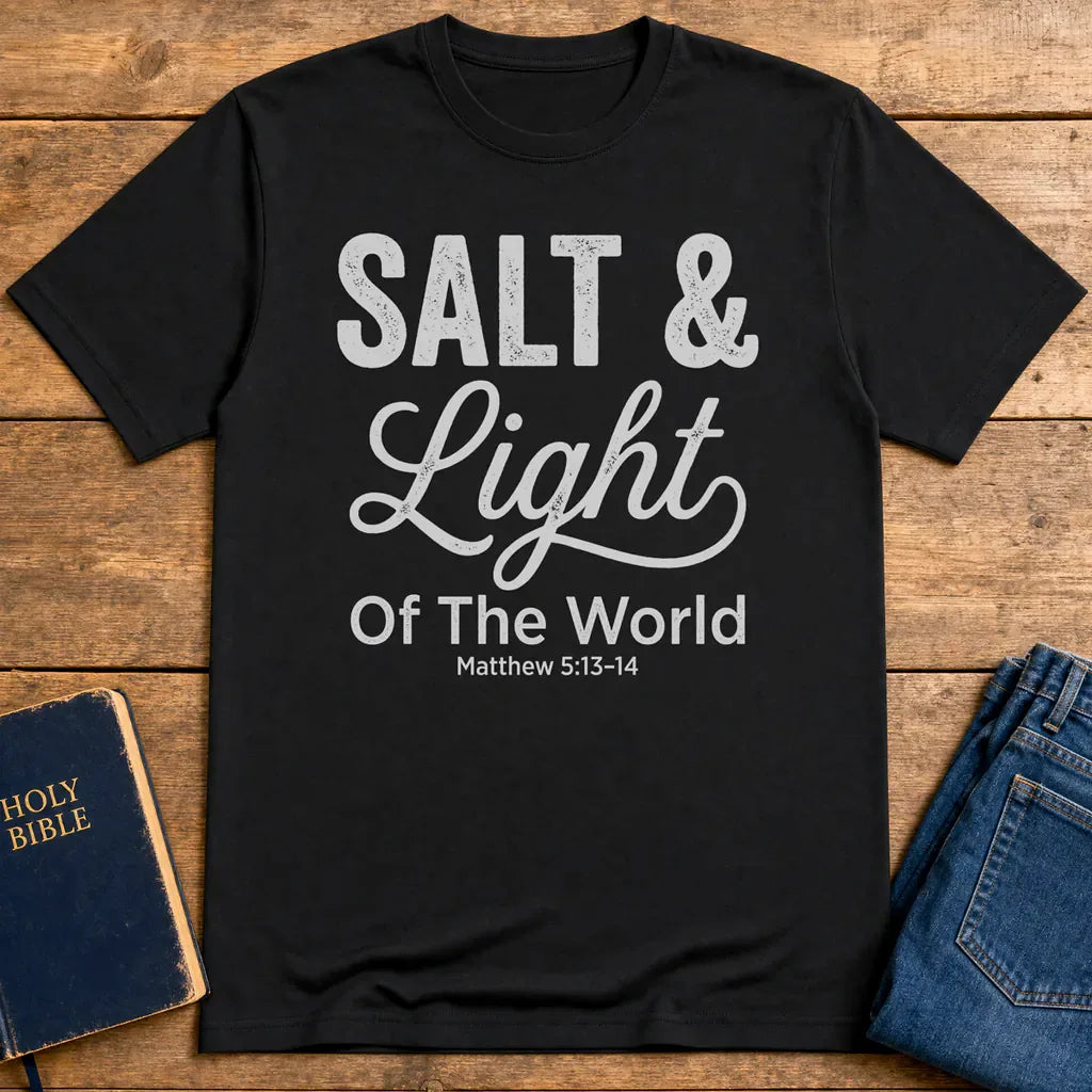 Salt & Light T-Shirt - Black