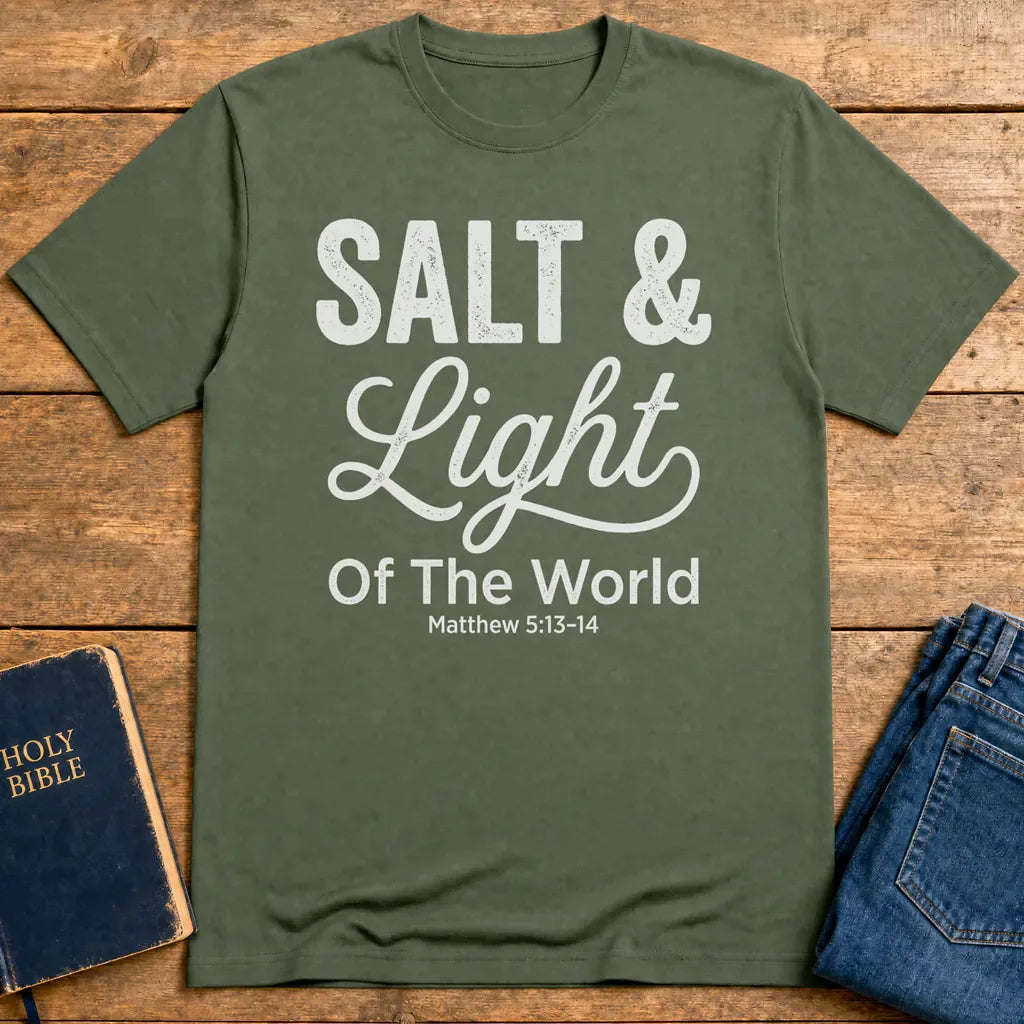 Salt & Light T-Shirt - Military Green