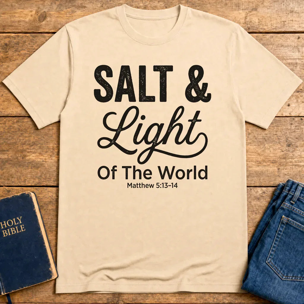 Salt & Light T-Shirt - Natural