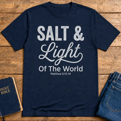 Salt & Light T-Shirt - Navy