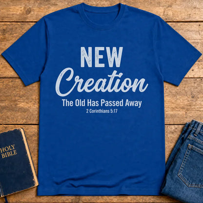New Creation Faith T-Shirt - Royal