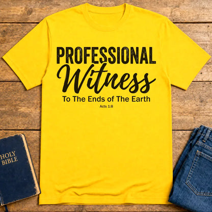 Professional Witness T-Shirt - Daisy