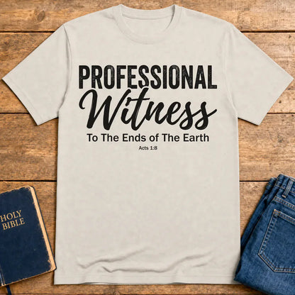 Professional Witness T-Shirt - Ice Grey
