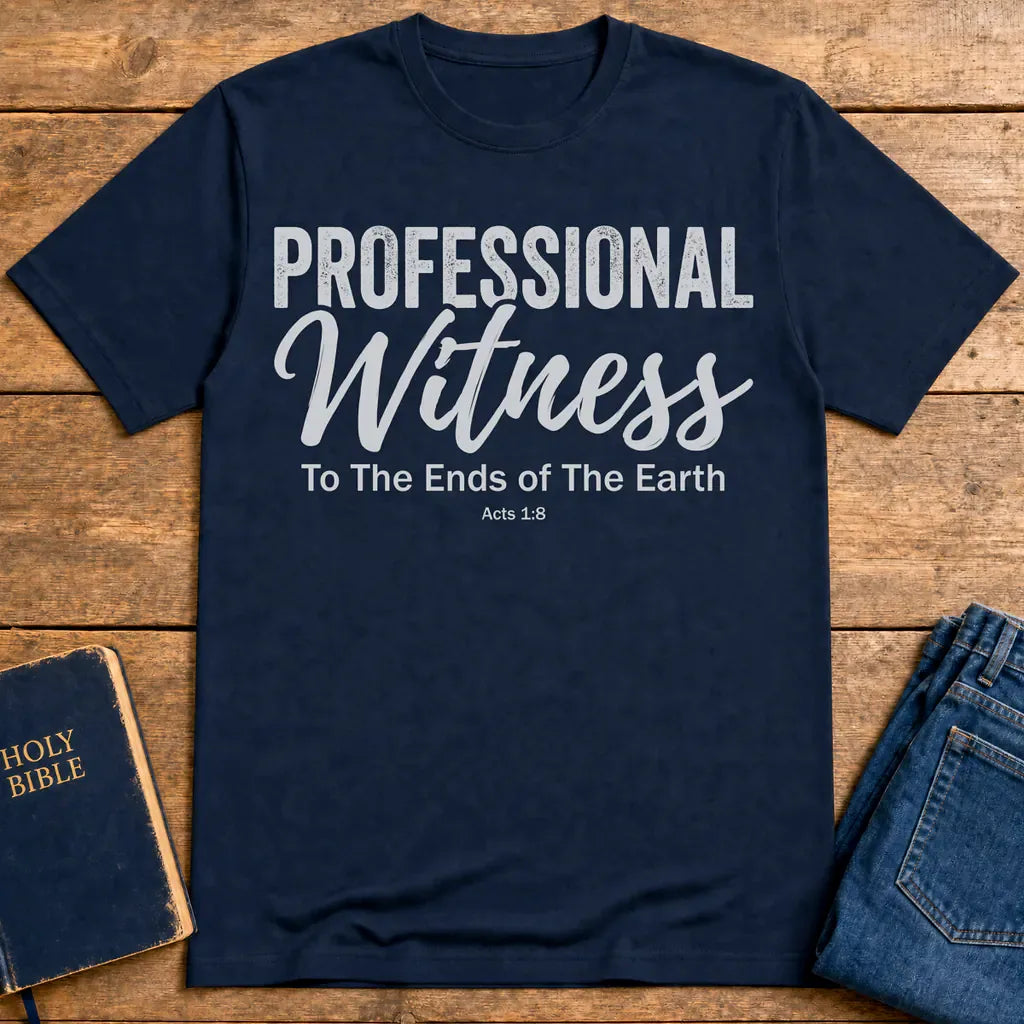 Professional Witness T-Shirt - Navy