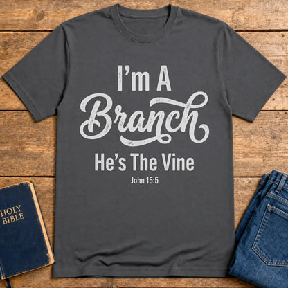 I'm a Branch T-Shirt - Charcoal