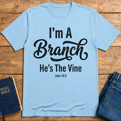 I'm a Branch T-Shirt - Light Blue