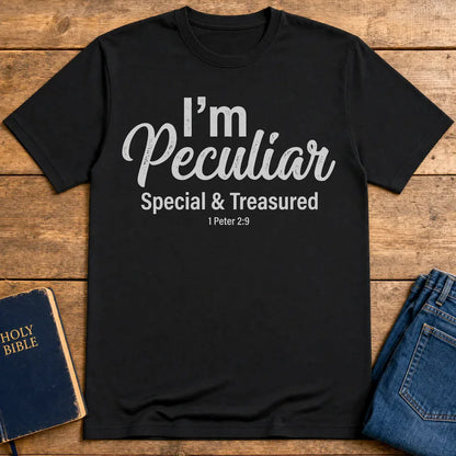 I'm Peculiar T-Shirt - Black