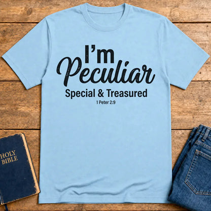I'm Peculiar T-Shirt - Light Blue