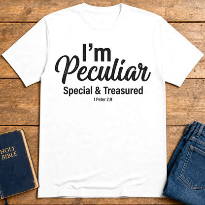 I'm Peculiar T-Shirt - White