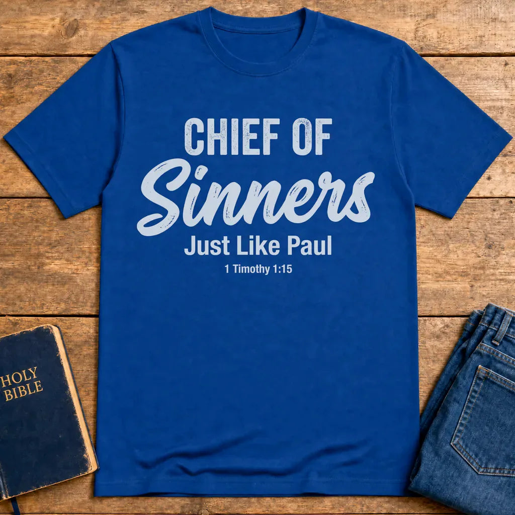 Chief of Sinners T-Shirt - Royal
