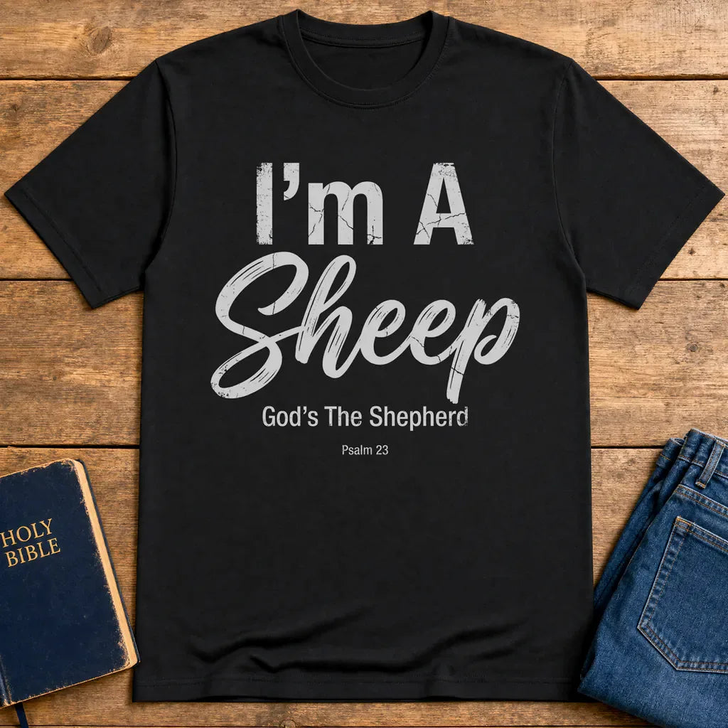 I'm A Sheep T-Shirt - Black