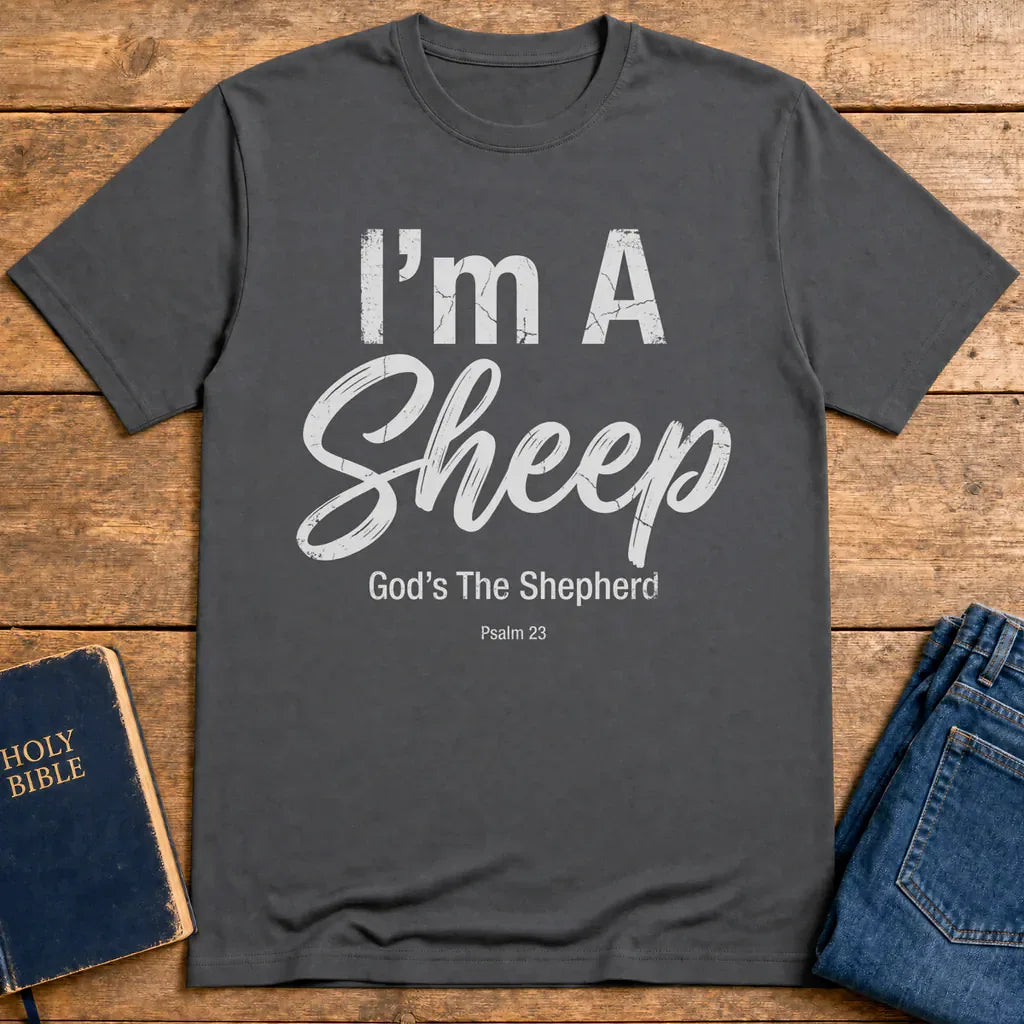 I'm A Sheep T-Shirt - Charcoal