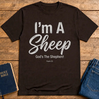 I'm A Sheep T-Shirt - Dark Chocolate