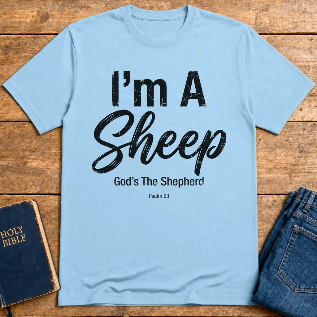 I'm A Sheep T-Shirt - Light Blue