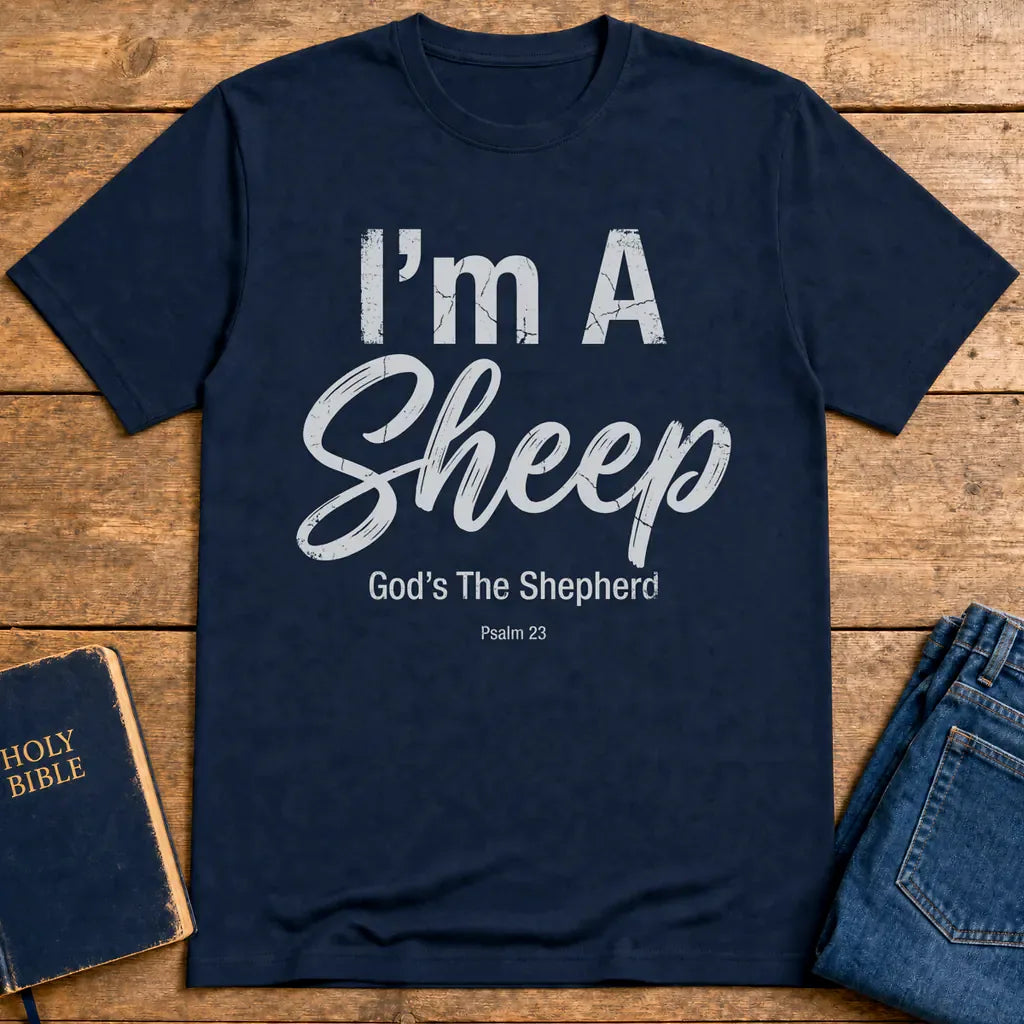 I'm A Sheep T-Shirt - Navy